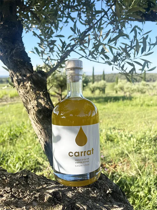 Huile d'olive extra vierge bio domaine Carrat
